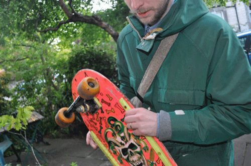 First skateboard twenty five years later